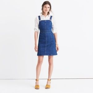Madewell Hillview Denim Overall Dress Size 2